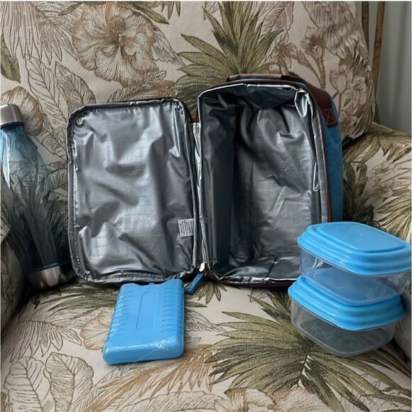 INSULATED HOT & COLD 7 PIECE TOTE NWT - Picture 4 of 9